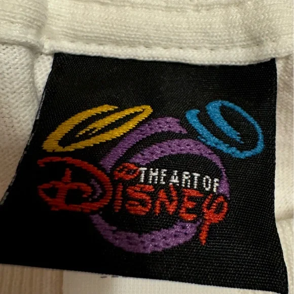 RARE Vintage Original The Art Of Disney T-Shirt - Mickey And Walt Bridge Stroll - Picture 6 of 7